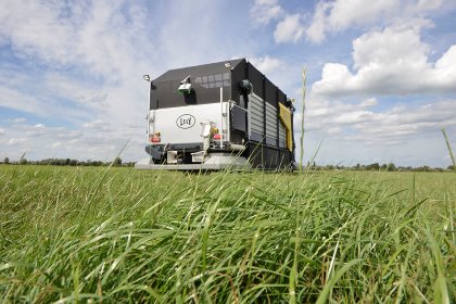 The Lely Exos concept is the first fully autonomous system for harvesting and feeding fresh grass in the barn during the growing season. Photo: Lely The Lely Exos concept is the first fully autonomous system for harvesting and feeding fresh grass in the barn during the growing season. Photo: Lely