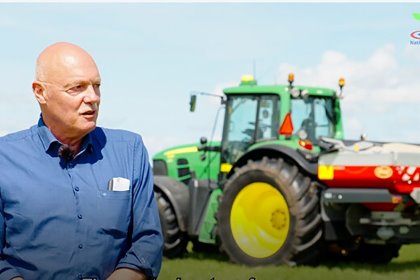 Ad van Velde from a dairy farm based in Het Hogeland, Groningen province. Ad van Velde from a dairy farm based in Het Hogeland, Groningen province.