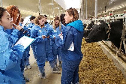 The focus of the biosecurity module is obviously on managing risks and preventing the introduction of disease. Photo: Dairy Farmers of Canada The focus of the biosecurity module is obviously on managing risks and preventing the introduction of disease. Photo: Dairy Farmers of Canada