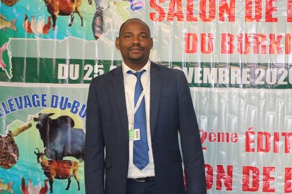 Mr Alaine Sawadogo, from the Ministère des Ressources Animales et Halieutiques in Burkina Faso. Photo: Zana van Dijk Mr Alaine Sawadogo, from the Ministère des Ressources Animales et Halieutiques in Burkina Faso. Photo: Zana van Dijk