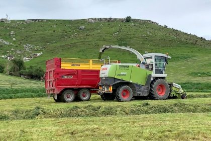 Silage is made throughout the year for winter use. Photo: Chris McCullough Silage is made throughout the year for winter use. Photo: Chris McCullough