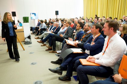 An impressive line-up of speakers will address precision agriculture topics and the future of farming (photo from 2018 event). Photo: Koos Groenewold An impressive line-up of speakers will address precision agriculture topics and the future of farming (photo from 2018 event). Photo: Koos Groenewold