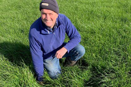 Grant Archer: "We can graze the cows 12 months of the year on pasture." Photo: Active Dairies Grant Archer: "We can graze the cows 12 months of the year on pasture." Photo: Active Dairies