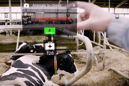 Augmented Reality (AR) will soon bring data collected by activity monitoring systems to life. Photo: Nedap Augmented Reality (AR) will soon bring data collected by activity monitoring systems to life. Photo: Nedap