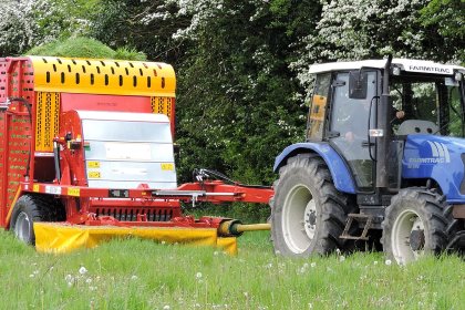 A minigrazer to help maximise grass utilisation. Photo: Chris McCullough A minigrazer to help maximise grass utilisation. Photo: Chris McCullough