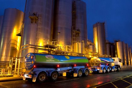 Milk Tanker at Te Rapa Dairy Factory. Photo: Bruce Jarvis, Fonterra Milk Tanker at Te Rapa Dairy Factory. Photo: Bruce Jarvis, Fonterra