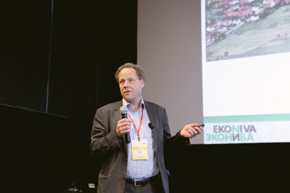 Stefan Duerr, CEO of EkoNiva. Photo: Vladislav Vorotnikov Stefan Duerr, CEO of EkoNiva. Photo: Vladislav Vorotnikov
