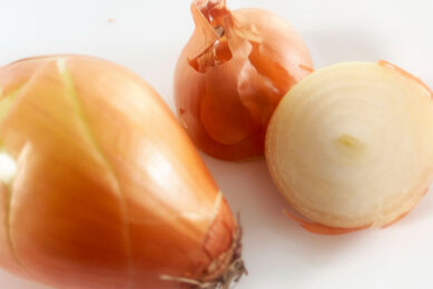 Results suggests that using onion peel as a natural feed additive is promising in reducing methane in dairy cows. The yellow variety of onion (Allium cepa L.) was used for this experiment. Photo: Zana van Dijk