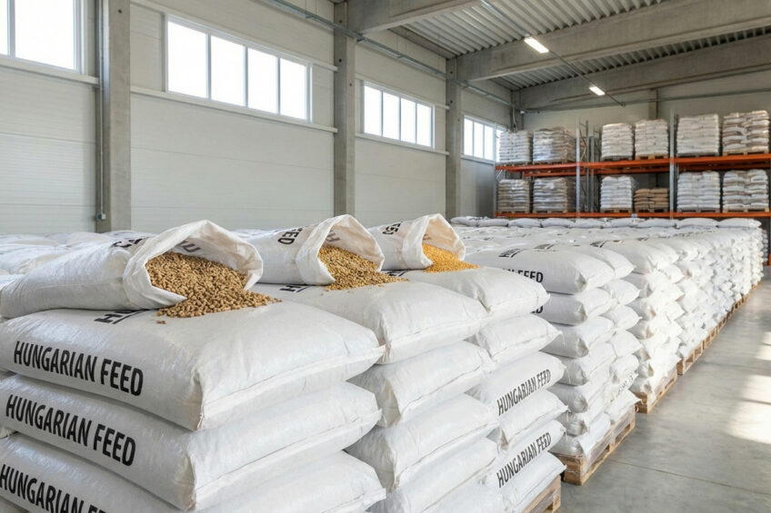 In 2024, Hungary saw a 23% rise in feed exports. Image created with the help of AI (Reve.art)