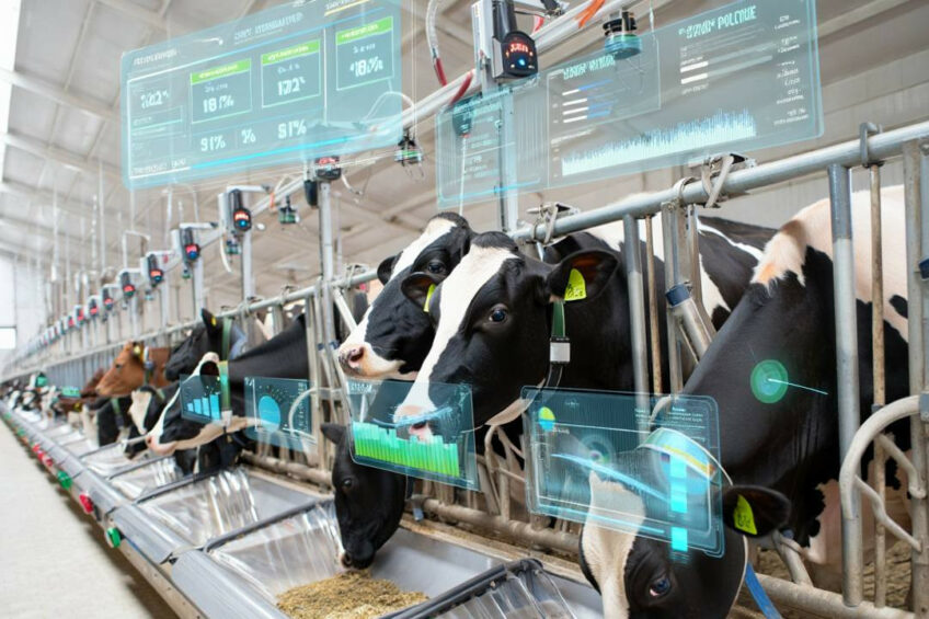 Artificial intelligence promises to convert data abundance into a decision-making advantage. Predictive systems can anticipate disease risk, optimise feeding strategies, forecast milk components, and align production with market signals. Photo generated with the help of AI (Reve).